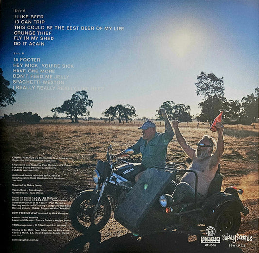 Cosmic Psychos : I Really Like Beer (LP)