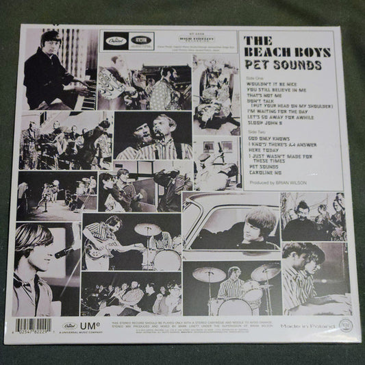 The Beach Boys : Pet Sounds (LP, Album, RE, RM)