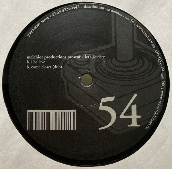 Melchior Productions : Let's Go Deep (12")