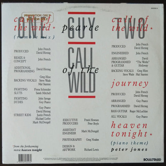 Guy Pearce : Call Of The Wild (12")