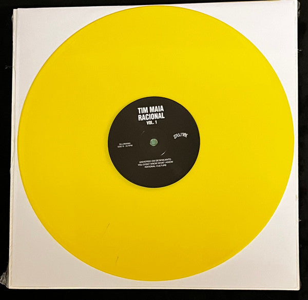 Tim Maia : Racional Vol 1 (LP, Album, RE, Unofficial, Yel)