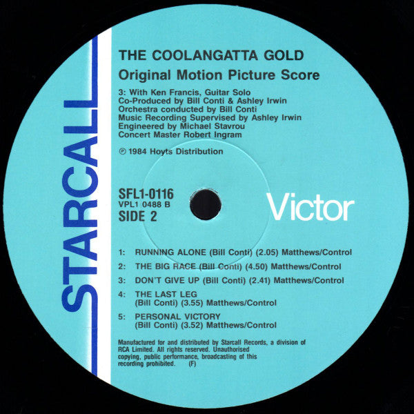 Bill Conti : The Coolangatta Gold (Original Motion Picture Score) (LP, Album)