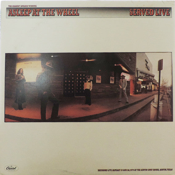 Asleep At The Wheel : Served Live (LP, Album)