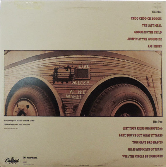 Asleep At The Wheel : Served Live (LP, Album)