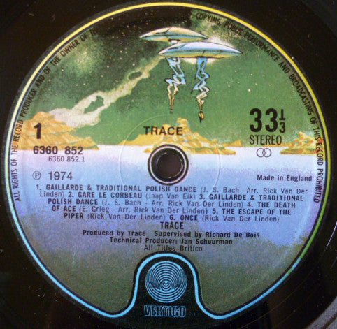 Trace (6) : Trace (LP, Album)