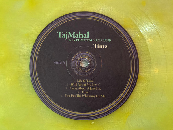 Taj Mahal & The Phantom Blues Band : Time (LP, Album)