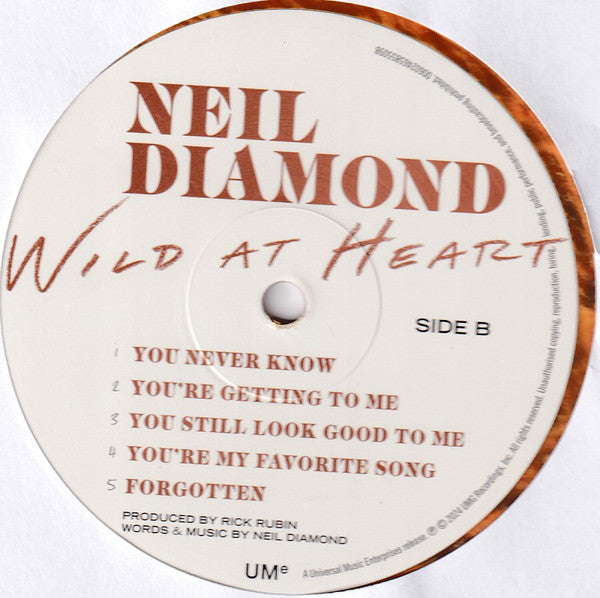 Neil Diamond : Wild At Heart (LP, Album, Ltd, Gat)