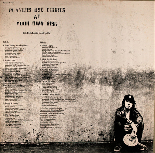 Jim Post : Looks Good To Me (LP, Album)