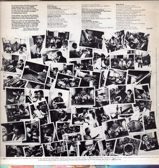 MFSB : Love Is The Message (LP, Album, Quad, Pit)