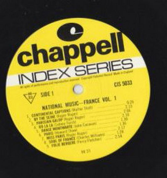 Various : National Music - France Vol. 1 (LP, Comp, Mono)