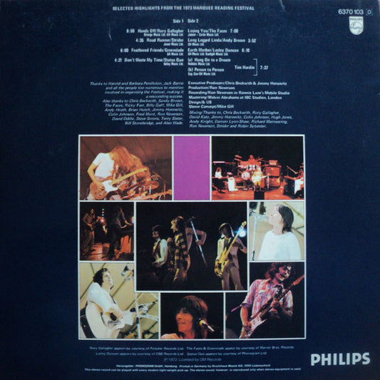 Various : Reading Festival 73 (LP, Comp)