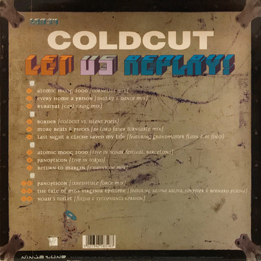 Coldcut : Let Us Replay! (2xLP, Album)