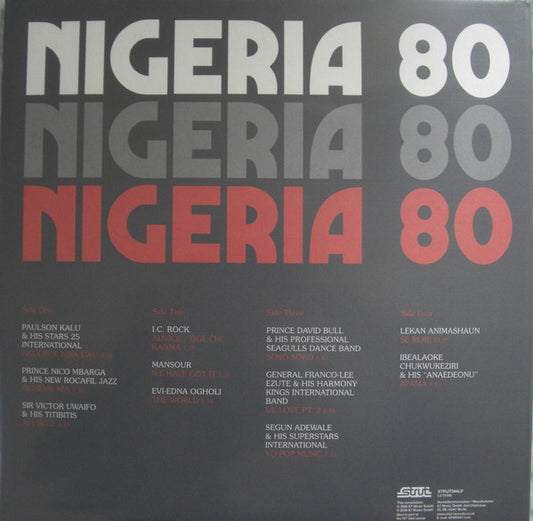 Various : Nigeria 80 (2xLP, Comp)