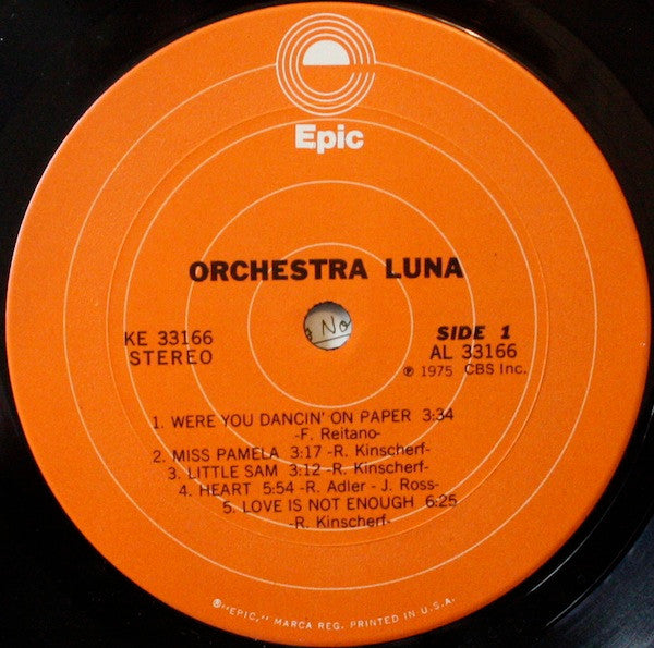 Orchestra Luna : Orchestra Luna (LP, Album, Pit)