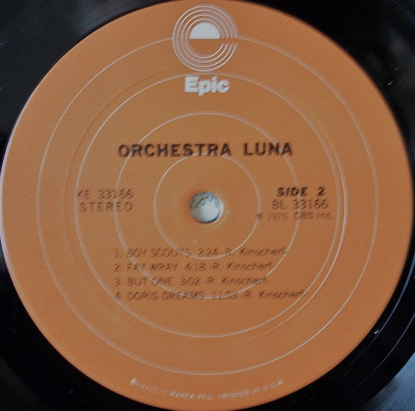Orchestra Luna : Orchestra Luna (LP, Album, Pit)