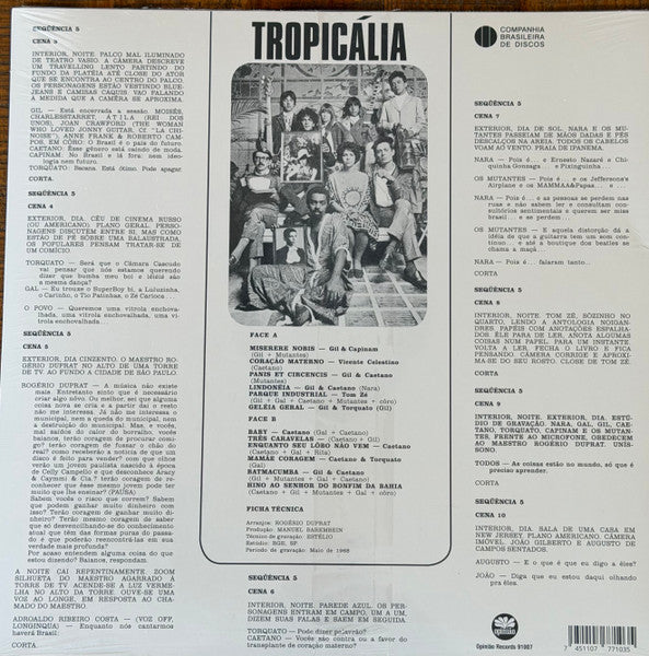 Various : Tropicalia Ou Panis Et Circencis (LP, Comp)