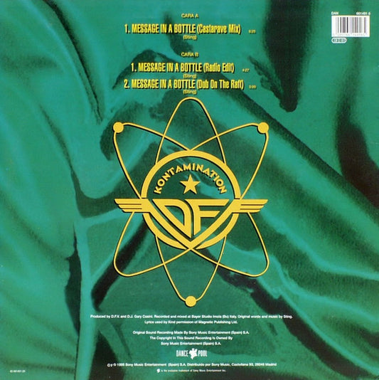 Dance Floor Virus Presents The Ballroom (2) : Message In A Bottle (12")