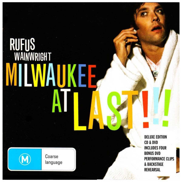 Rufus Wainwright : Milwaukee At Last!!! (Dlx + CD, Album + DVD-V, NTSC)