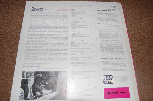 Various : What Is Good Recorded Sound? (LP, Album)
