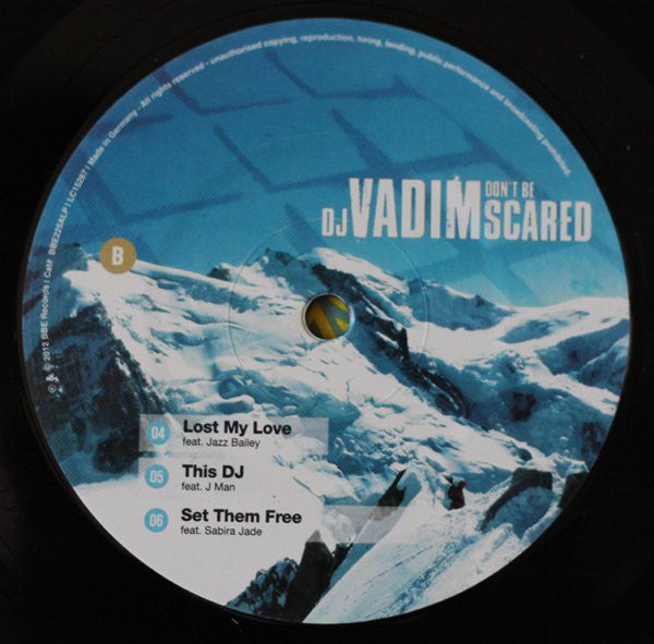 DJ Vadim : Don't Be Scared (2xLP, Album)