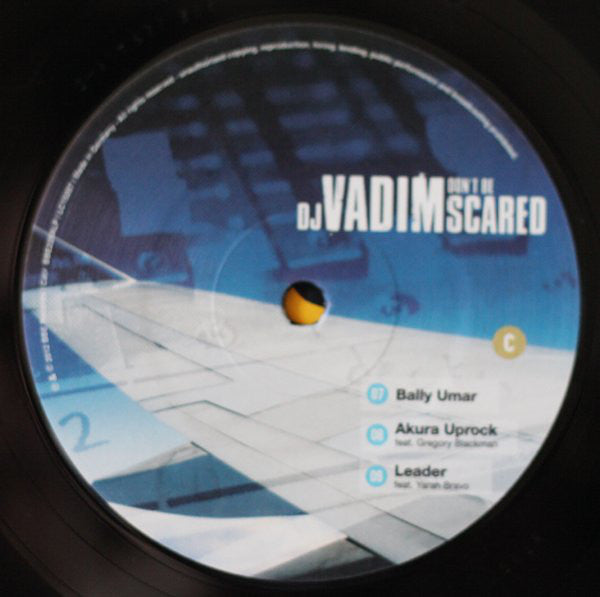 DJ Vadim : Don't Be Scared (2xLP, Album)