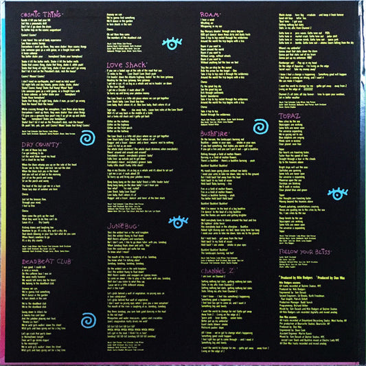 The B-52's : Cosmic Thing (LP, Album, Ltd, Num, RM, S/Edition, Gat)