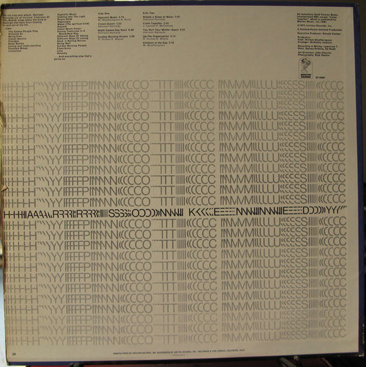 Harrison Kennedy : Hypnotic Music (LP, Album)