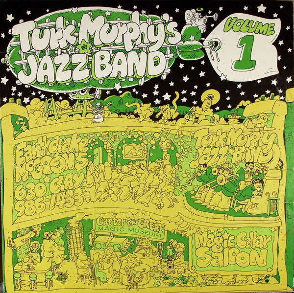 Turk Murphy's Jazz Band : Turk Murphy's Jazz Band Volume 1 (LP, Album)