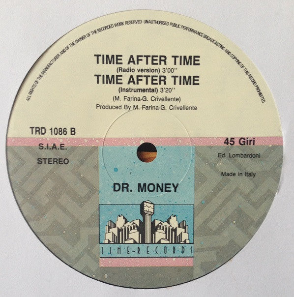 Dr. Money : Time After Time (12")