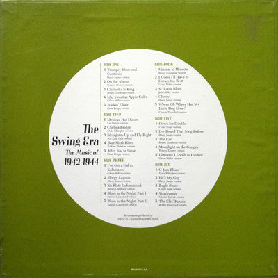 Various : The Swing Era: The Music Of 1942-1944: When Sport Was Mighty Sporty (3xLP, Comp + Box, RE)