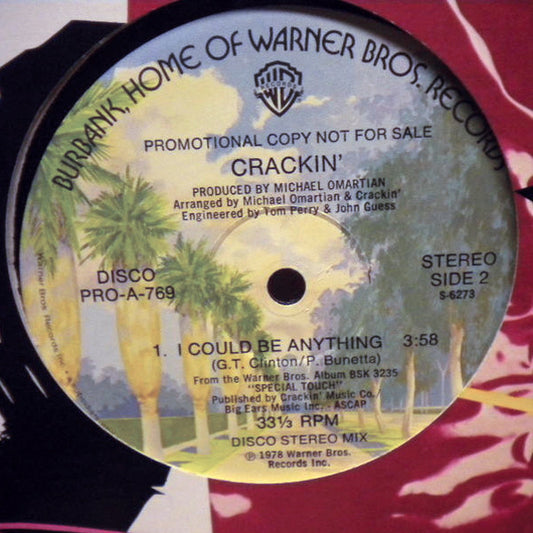 Crackin' : Double Love (12", Promo)