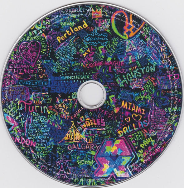 Coldplay : Live 2012 (Blu-ray, Multichannel + CD, Album)