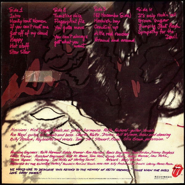 The Rolling Stones : Love You Live (2xLP, Album)
