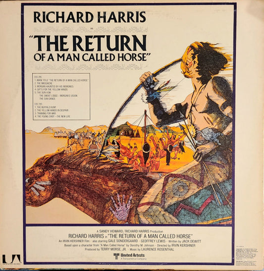 Laurence Rosenthal : The Return Of A Man Called Horse (Original Motion Picture Soundtrack) (LP, Album)