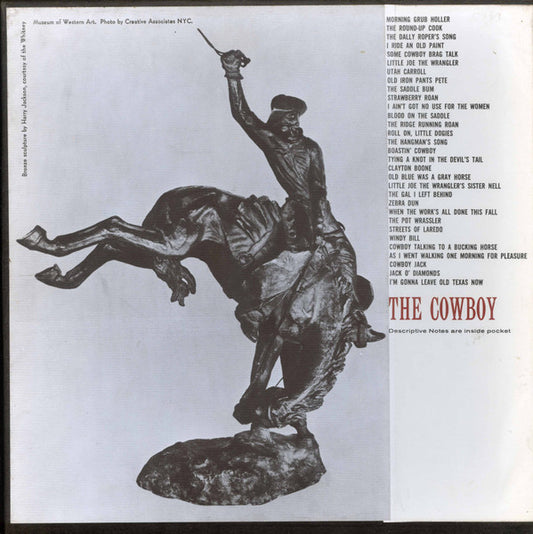 Harry Jackson (2) : The Cowboy: His Songs, Ballads & Brag Talk (2xLP + Box)