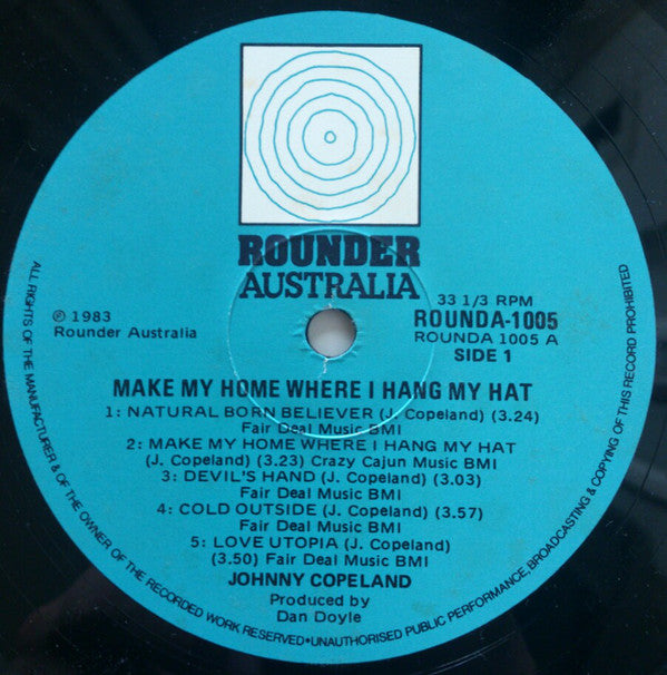 Johnny Copeland : Make My Home Where I Hang My Hat (LP, Album)