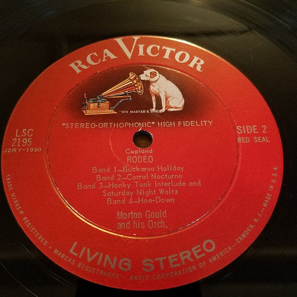 Morton Gould And His Orchestra, Copland* : Billy The Kid / Rodeo (LP, Album, Ind)