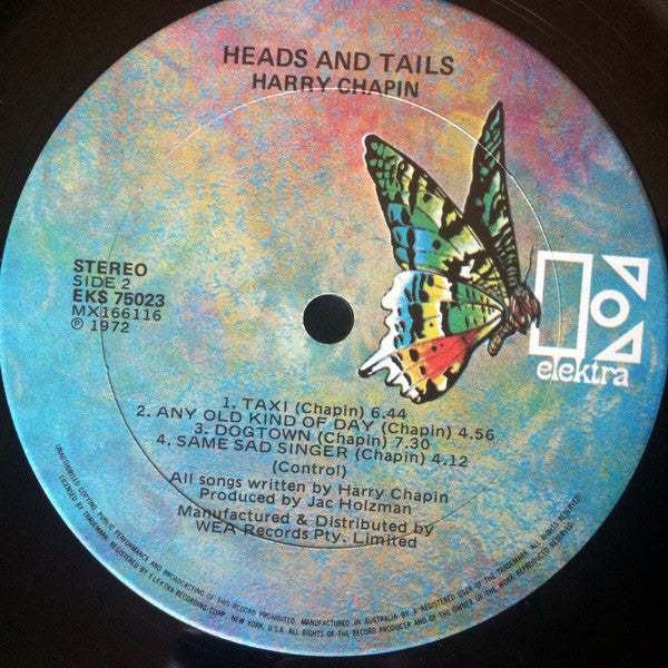 Harry Chapin : Heads & Tales (LP, Album)