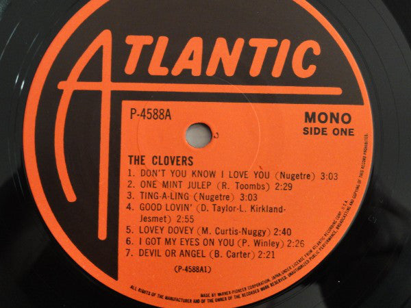The Clovers : The Clovers (LP, Comp, Mono)