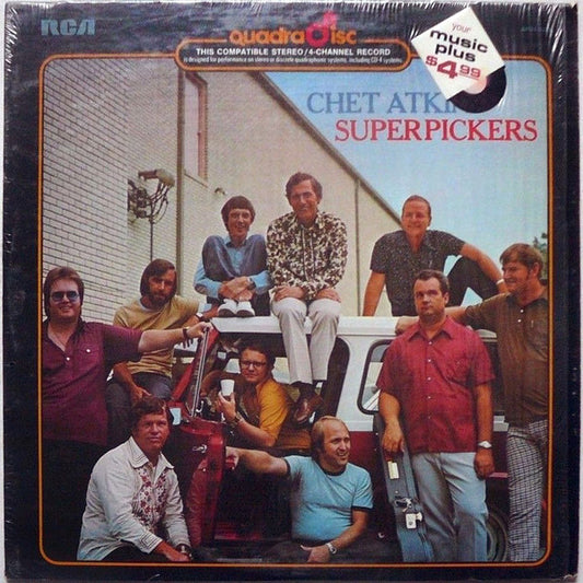 Chet Atkins : Superpickers (LP, Album, Quad)