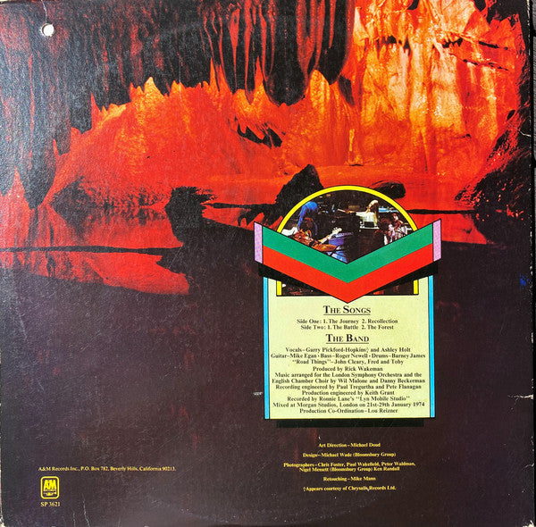Rick Wakeman With London Symphony Orchestra And The English Chamber Choir : Journey To The Centre Of The Earth (LP, Album, Promo, Spe)