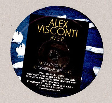 Alex Visconti : Av EP (12", EP)