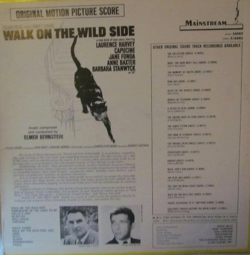 Elmer Bernstein : Walk On The Wild Side (LP)