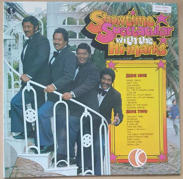 The Hi-Marks (2) : Showtime Spectacular With The Hi-Marks (LP, Album)