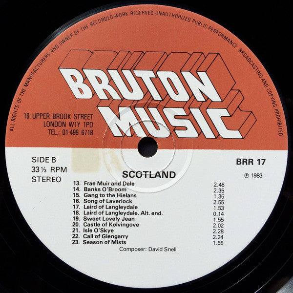 David Snell (2) : Wales/Scotland (LP)