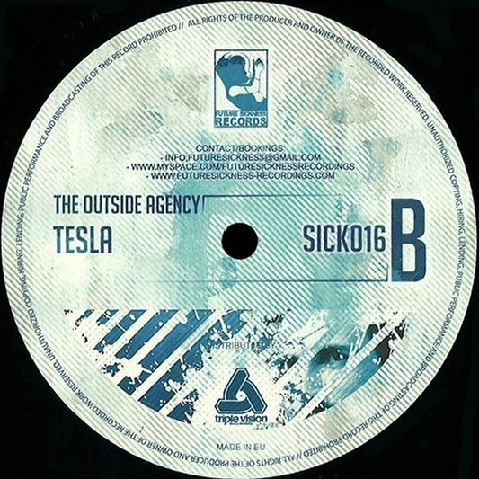 DJ Hidden / The Outside Agency : Einstein / Tesla (12")