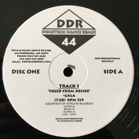 Various : DiscoTech Dance Remix 44 (3x12", Comp, Promo)