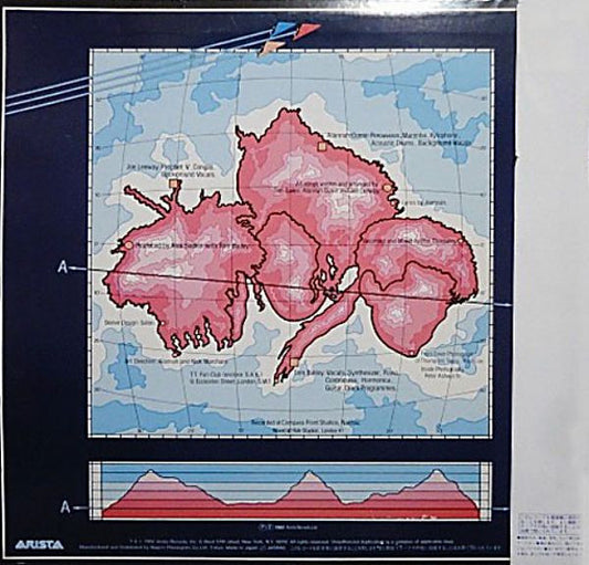 Thompson Twins : Into The Gap (LP, Album, Promo)