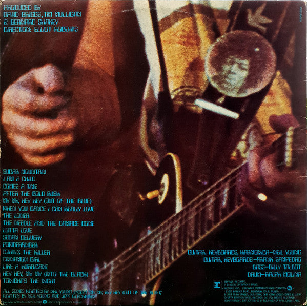 Neil Young & Crazy Horse : Live Rust (2xLP, Album)