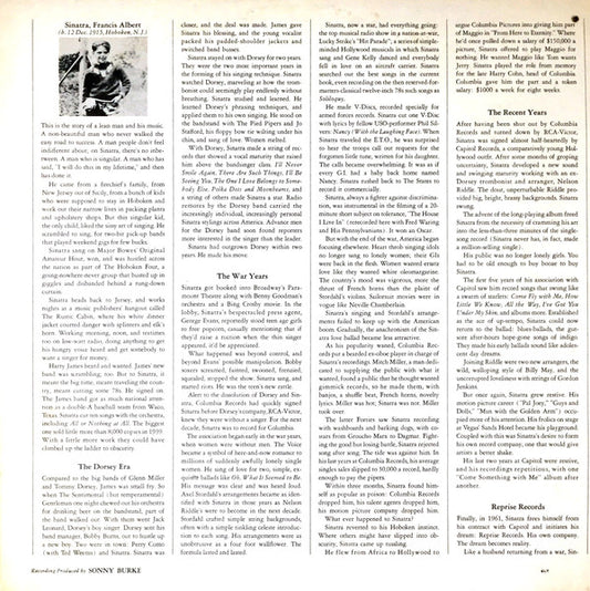 Frank Sinatra : A Man And His Music (2xLP, Album, Mono, Gat)